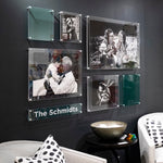 Mondrian 59" Double Panel Wallscape (Choose Your Color or Clear)