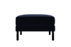 The Essential Ottoman in Recycled Velvet
