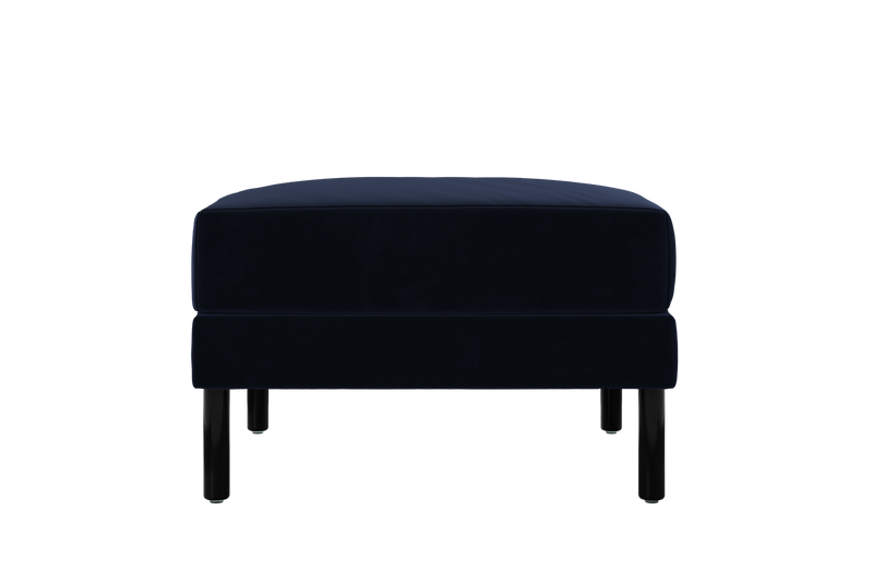 The Essential Ottoman in Recycled Velvet