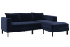 The Essential Sectional in Recycled Velvet
