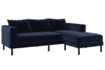 The Essential Sectional in Recycled Velvet