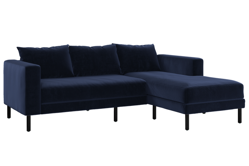 The Essential Sectional in Recycled Velvet