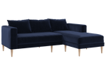The Essential Sectional in Recycled Velvet