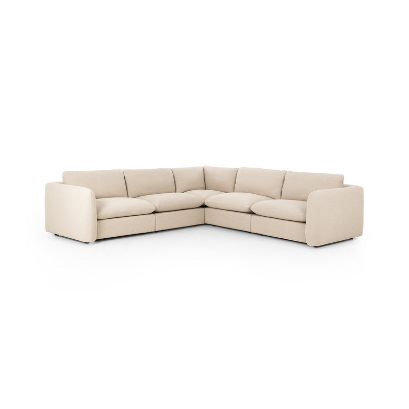 Ingel Antwerp Taupe 5-Piece Sectional | shipping 11/20/2025