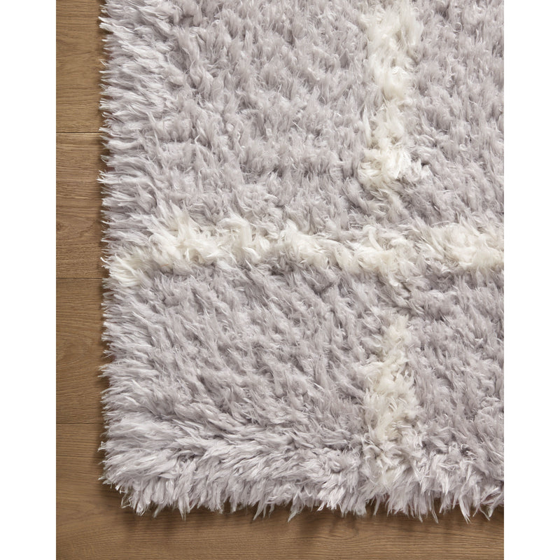 Angela Rose x Loloi Amira Silver / Ivory Rug