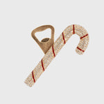 Candy cane bottle opener