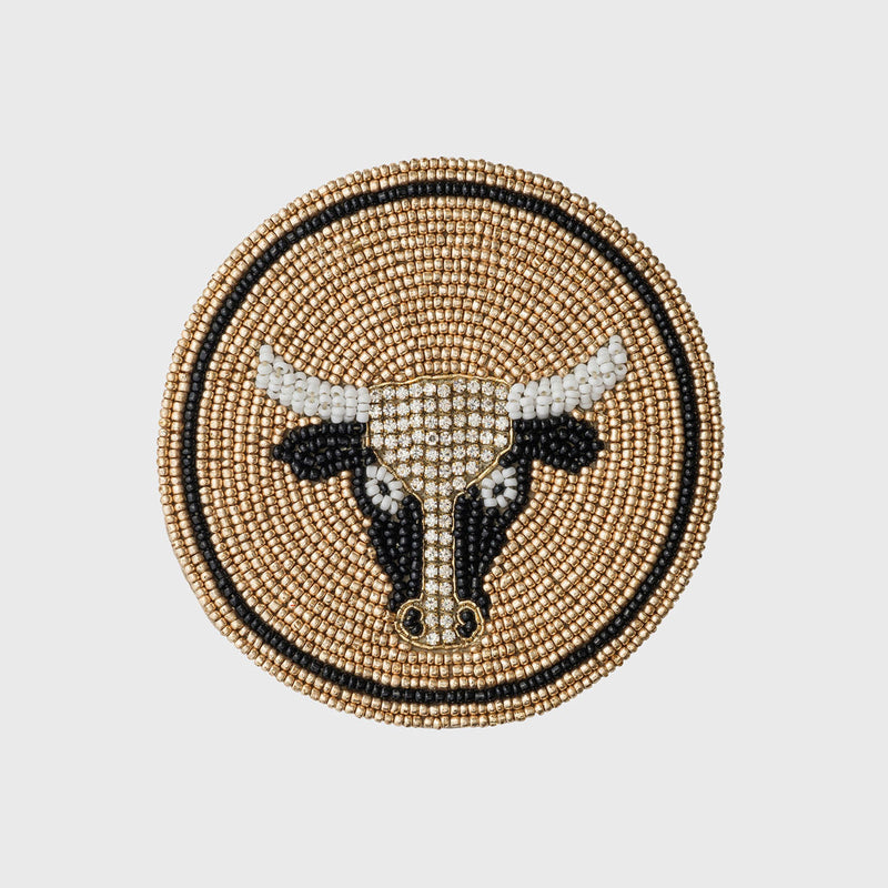 Taurus coasters, set of four