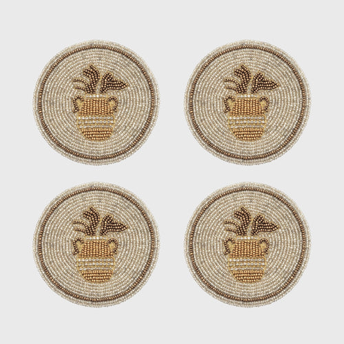 Aquarius coasters, set of four