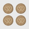 Gemini coasters, set of four