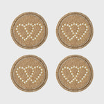 Gemini coasters, set of four