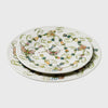 Butterfly and bees salad plates, set of four