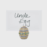 Sparkle egg placecard holders, set of two