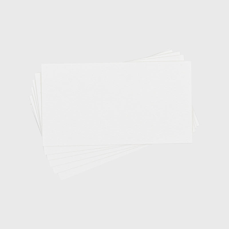 Blank placecards set of forty