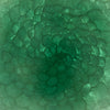 Capiz ombre placemat, dark green