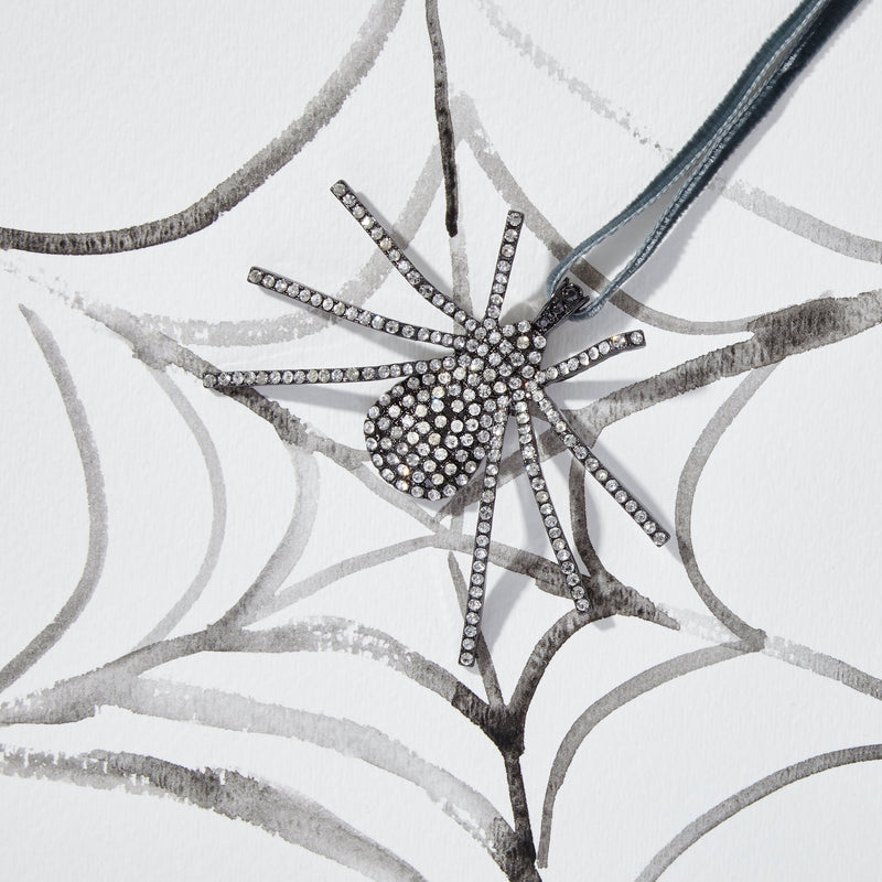 Spider hanging ornament