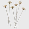 Stripey bee swizzle sticks