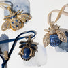 Classic bee hanging ornament, sapphire