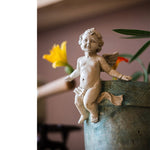 Angel Lotus Pot Flower Arrangement Vase