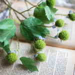 Artificial Plane Plant Fruit Stem 27" Tall