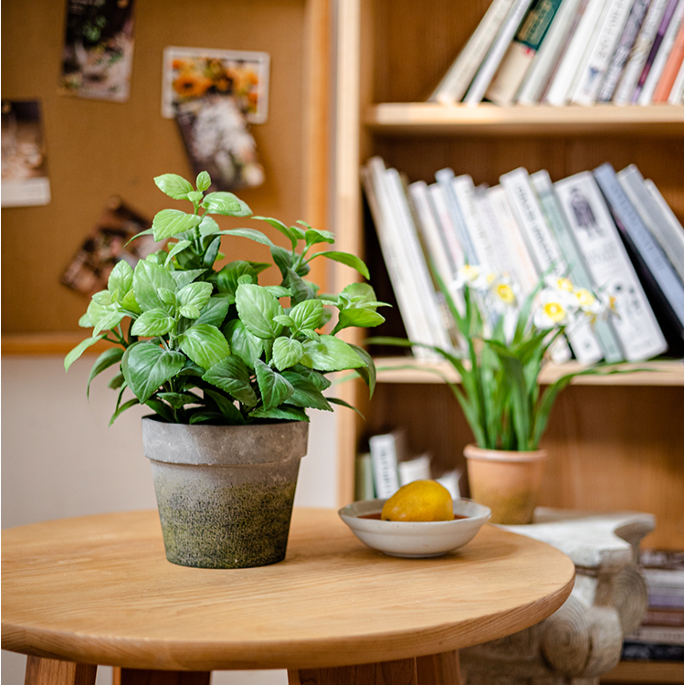 Artificial Potted Plant Mint Plant