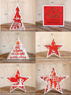 Christmas Decorative Light Box in Red