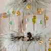 Christmas Faux Snow Pine Needle Wreath or Vine