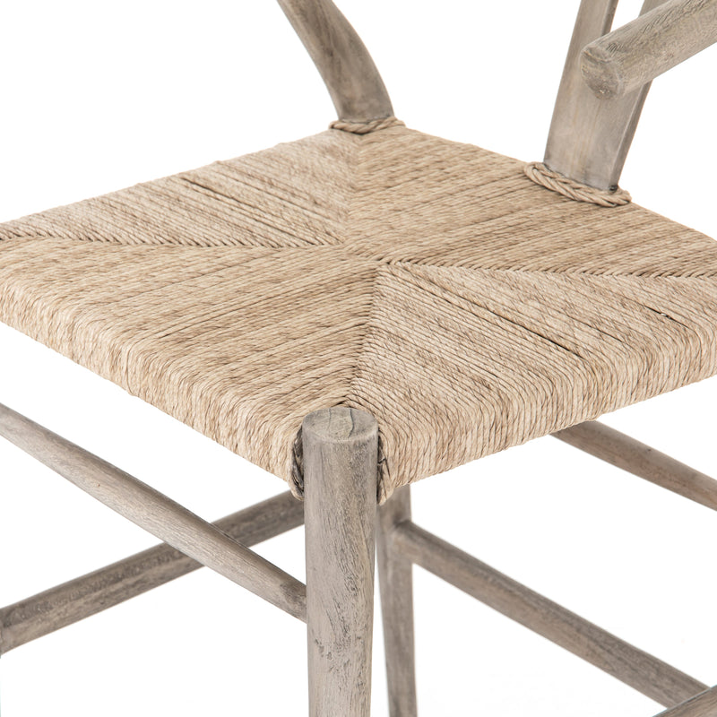 Muestra Counter + Bar Stool - Weathered Grey