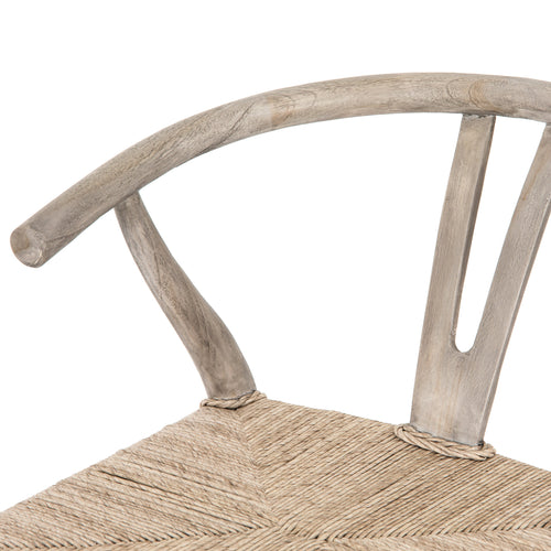 Muestra Counter + Bar Stool - Weathered Grey