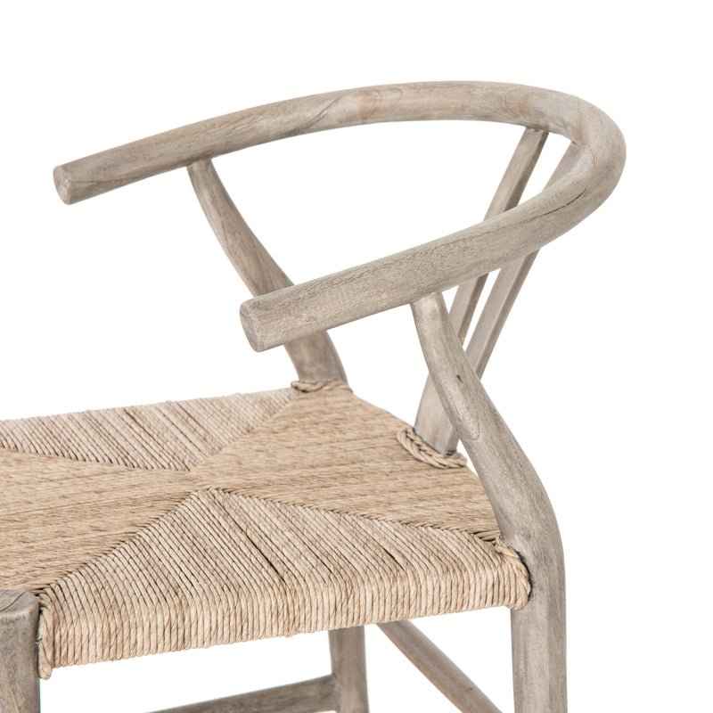 Muestra Counter + Bar Stool - Weathered Grey