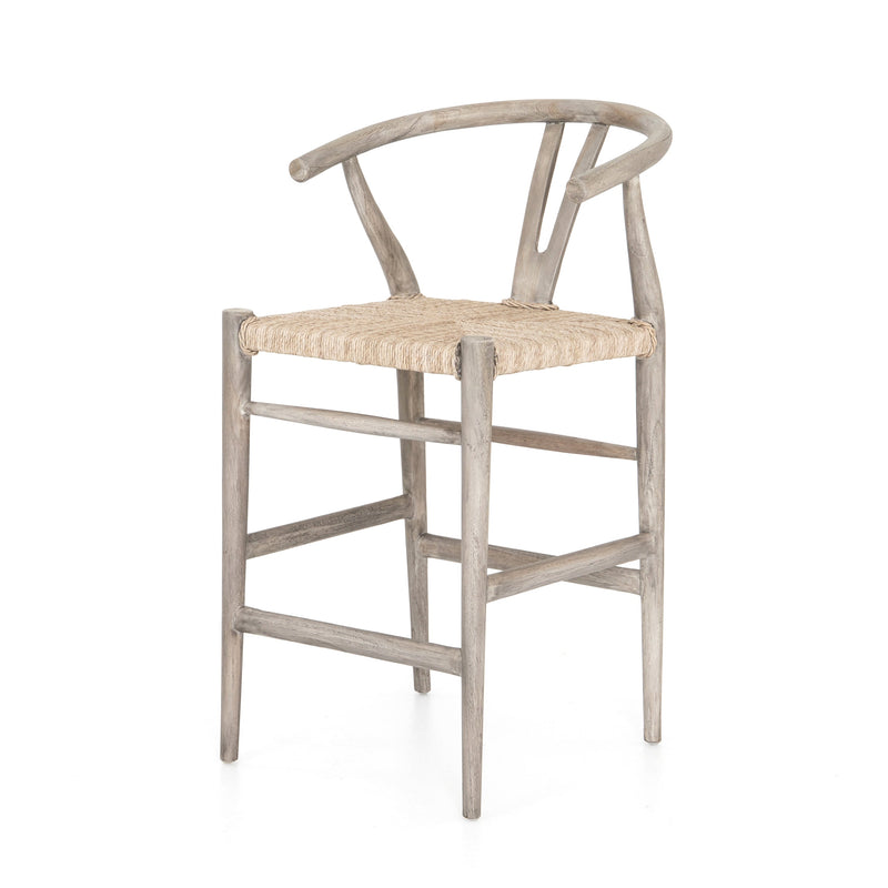Muestra Counter + Bar Stool - Weathered Grey