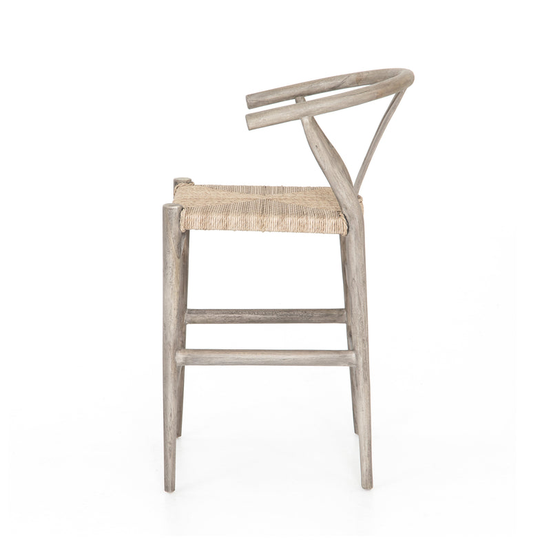 Muestra Counter + Bar Stool - Weathered Grey