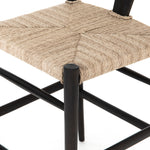 Muestra Counter + Bar Stool - Black Teak