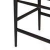 Muestra Counter + Bar Stool - Black Teak