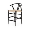 Muestra Counter + Bar Stool - Black Teak
