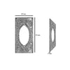 Glinden Traditional White Wall Mirror