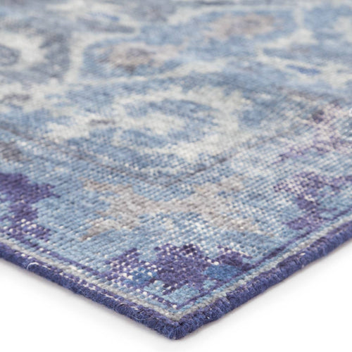 Kai Moonlight Blue Hand-Knotted Rug