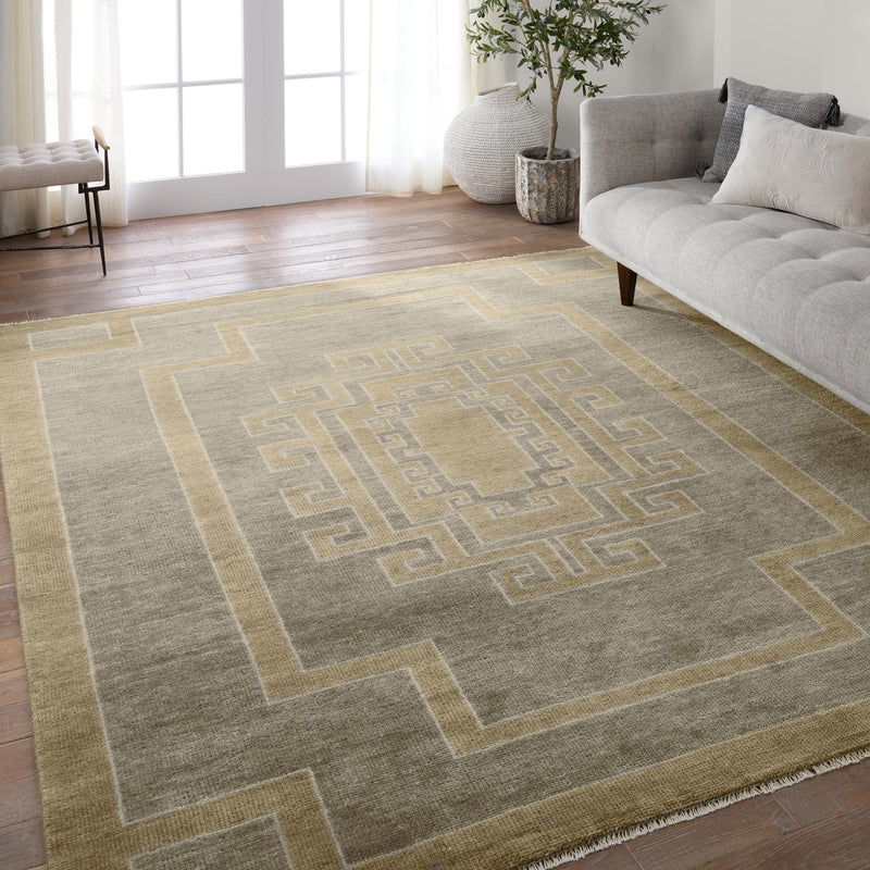 Cyprus Gray Kyrenia Hand-Knotted Rug