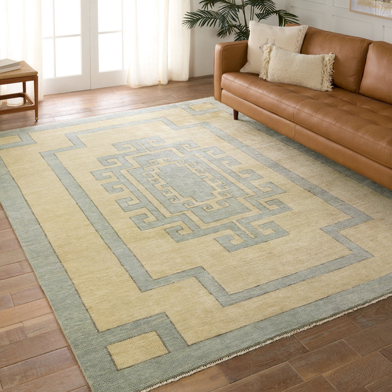 Cyprus Nicosia Asparagus Hand-Knotted Rug