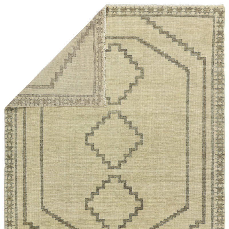 Cyprus Green Paphos Hand-Knotted Rug