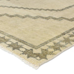Cyprus Green Paphos Hand-Knotted Rug