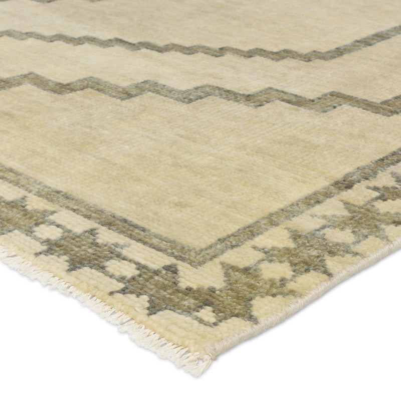 Cyprus Green Paphos Hand-Knotted Rug