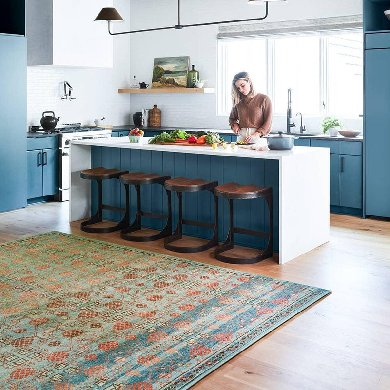 Eden Anemone Hand-Knotted Rug