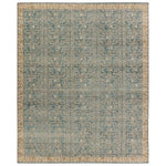 Eden Dark Turquoise Merriman Hand-Knotted Rug