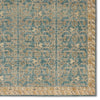 Eden Dark Turquoise Merriman Hand-Knotted Rug