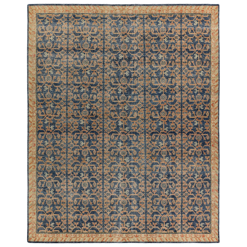 Eden Navy Merriman Hand-Knotted Rug