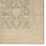 Eloquent Beige Verity Hand-Knotted Rug