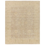 Eloquent Cream Verity Hand-Knotted Rug