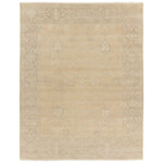 Eloquent Cream Verity Hand-Knotted Rug
