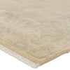 Eloquent Cream Verity Hand-Knotted Rug