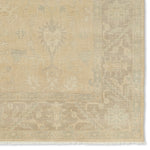 Eloquent Cream Verity Hand-Knotted Rug